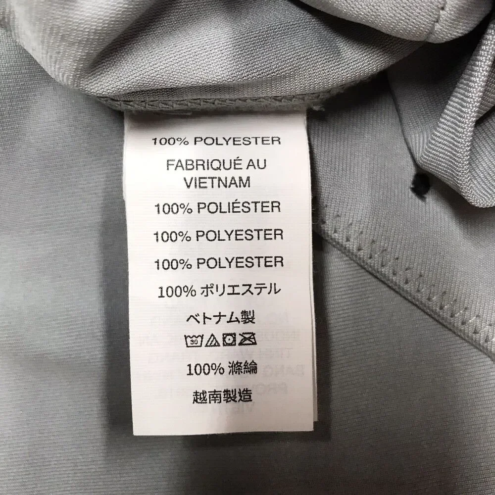 VUORI V430 Meta Pants Men Gray Cropped 33 (34x24) Casual Chino